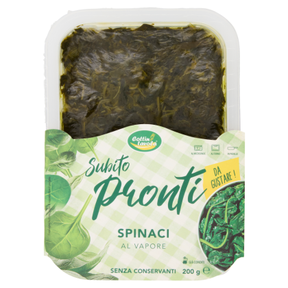 Spinaci al vapore