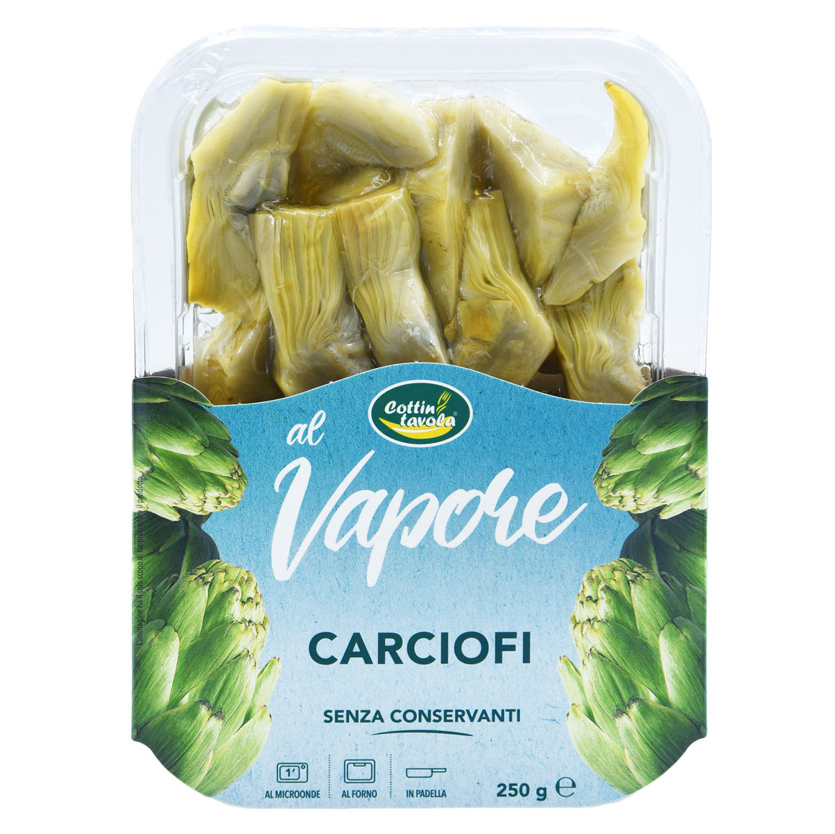 Carciofi al vapore