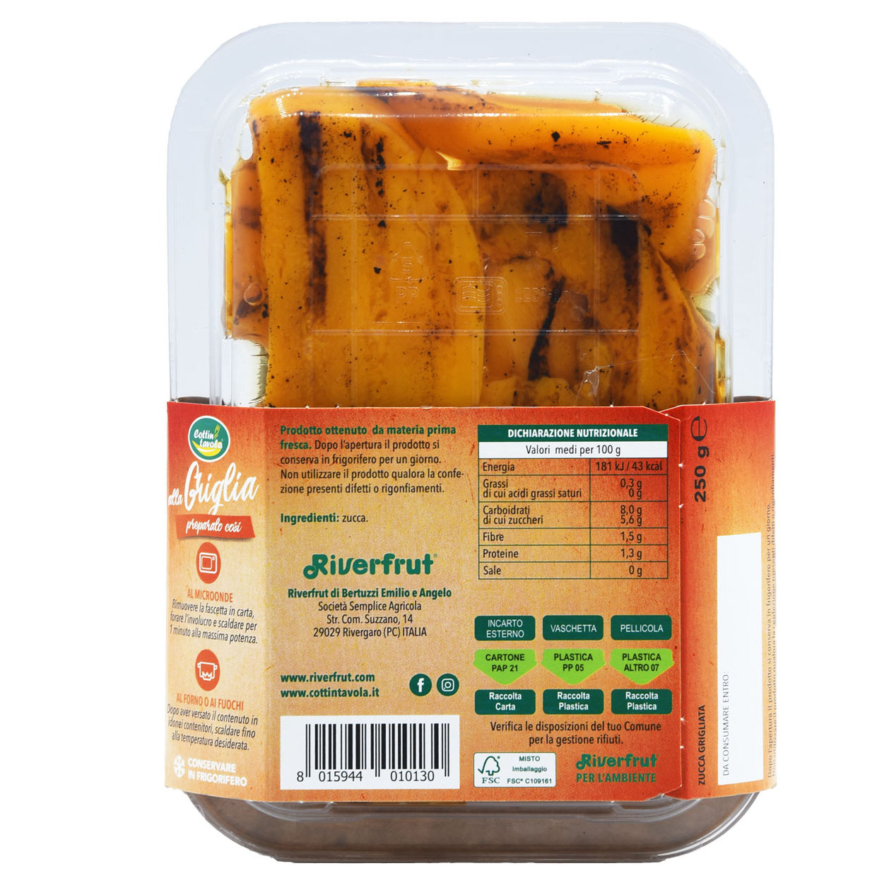 Zucca grigliata - immagine 3
