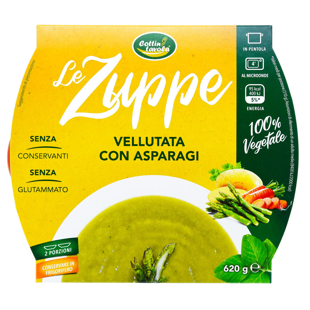 Vellutata con asparagi