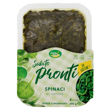 Spinaci al vapore