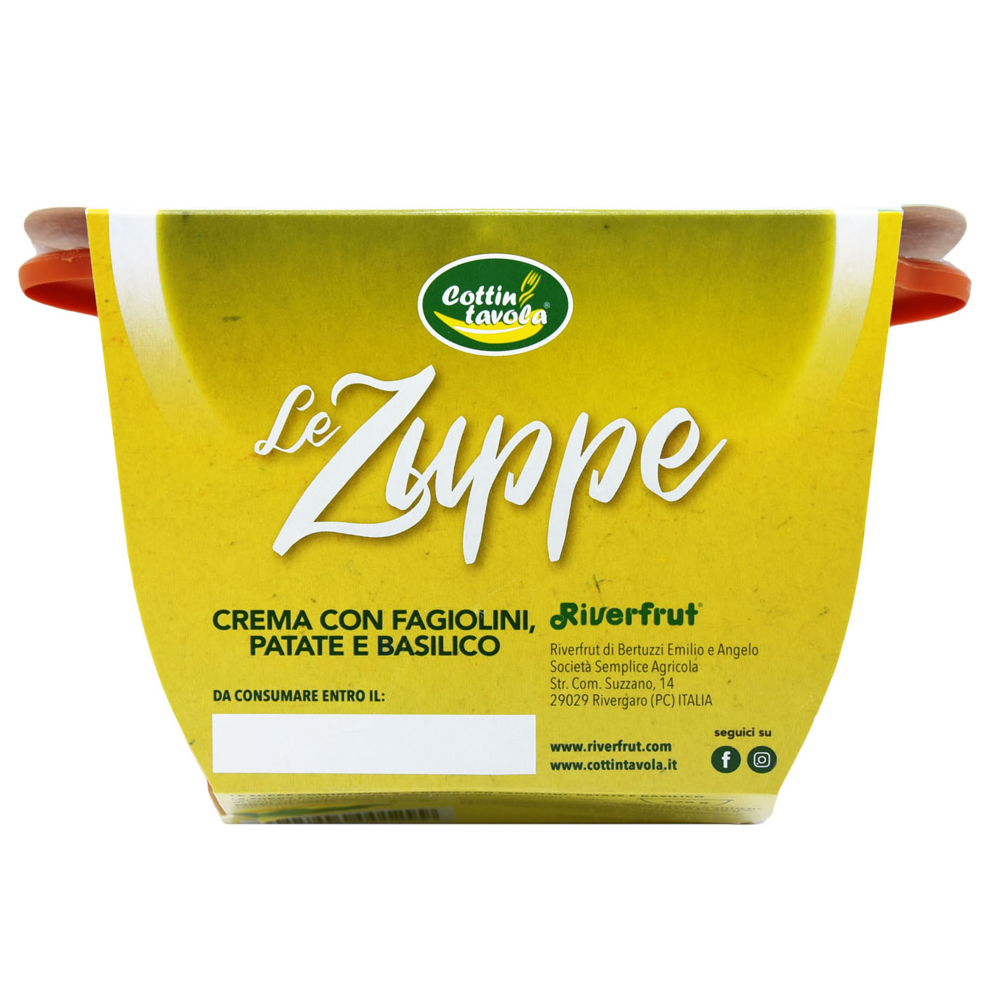 Crema con fagiolini, patate e basilico - immagine 2